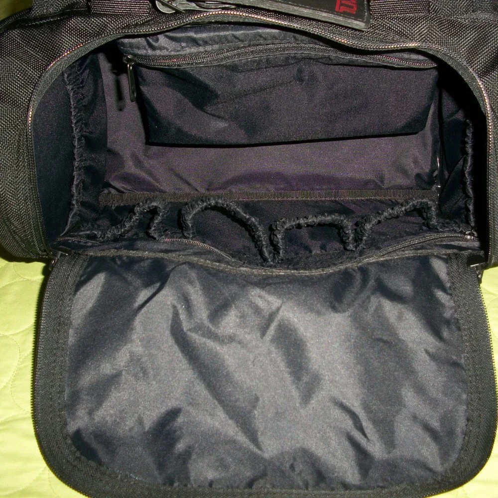 Tumi Duffle Carry-On Black Nylon Bag